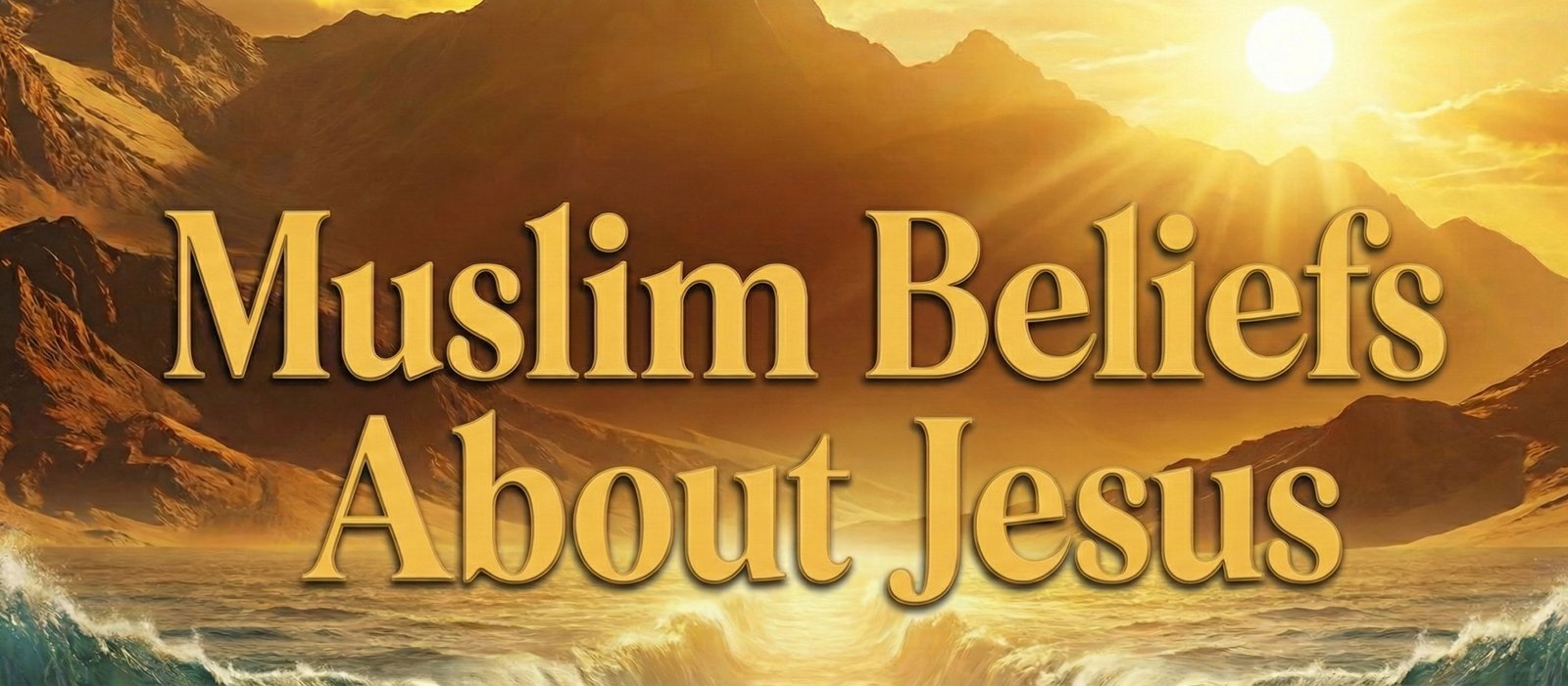Muslims Belief About Jesus